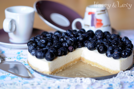 Easy Blueberry Cheesecake