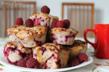 Raspberry Muffins Dessert