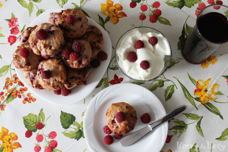 Raspberry Muffins with Yoghurt