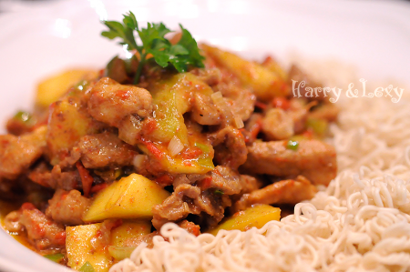 Curry Mango Pork