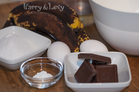 Chocolate Banana Muffins Ingredients