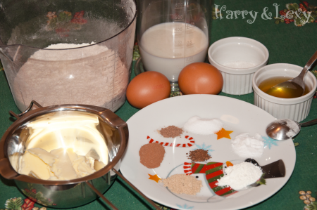Gingerbread Pancakes Ingredients