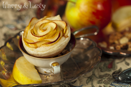 Apple Rose Puff Pastry