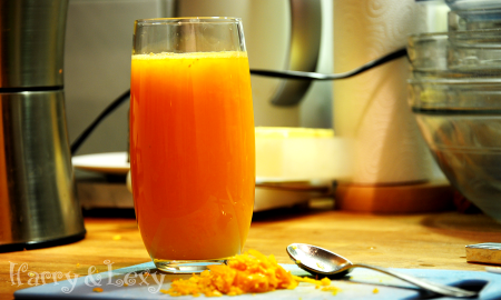 Orange Juice - Orange Soup Preparation