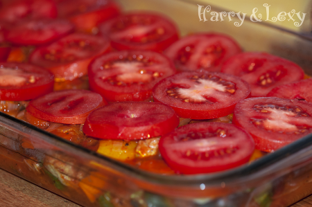 Vegetable Lasagna with Tomatoes