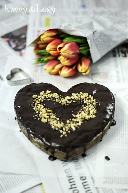 Heartshaped Chocolate Cake