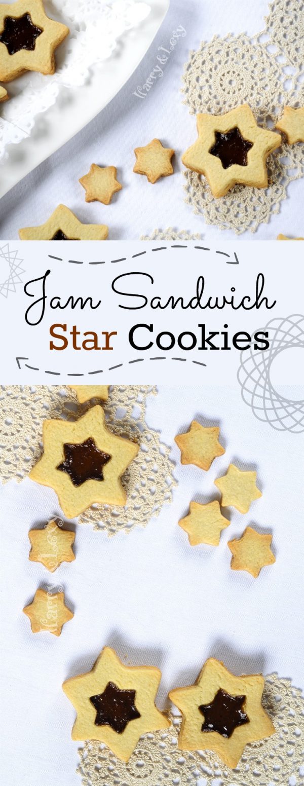 Easy Jam Sandwich Star Cookies Recipe - Harry & Lexy's Workshop