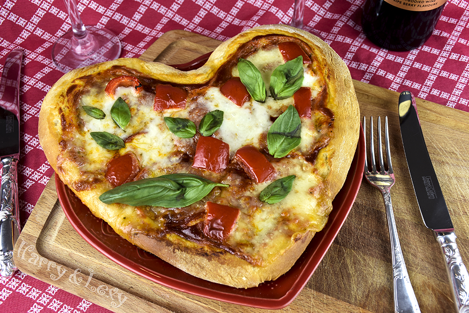 Heart Shaped Pizza