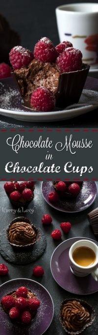 Chocolate Mousse Cups Recipe - Harry & Lexy's Workshop