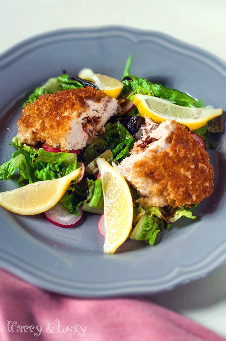 Easy Chicken Kiev Recipe with Bacon - Harry and Lexy's Workshop