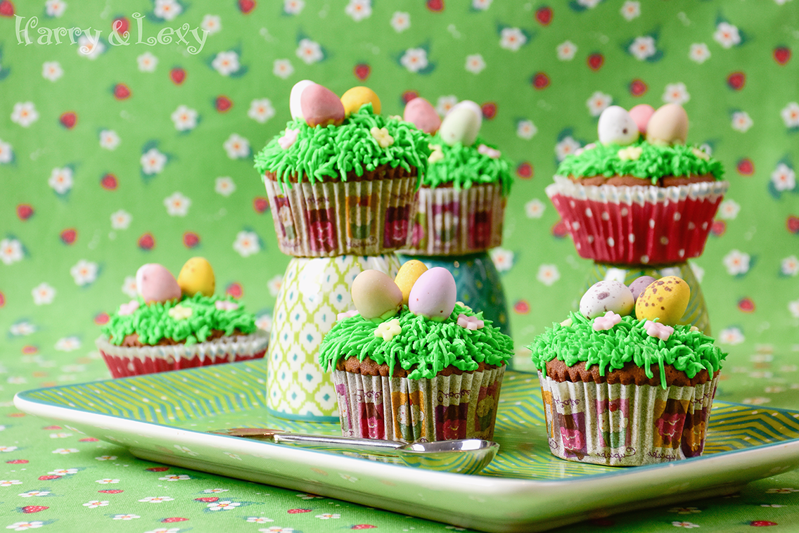 Fabulous Easter Nest Cupcakes