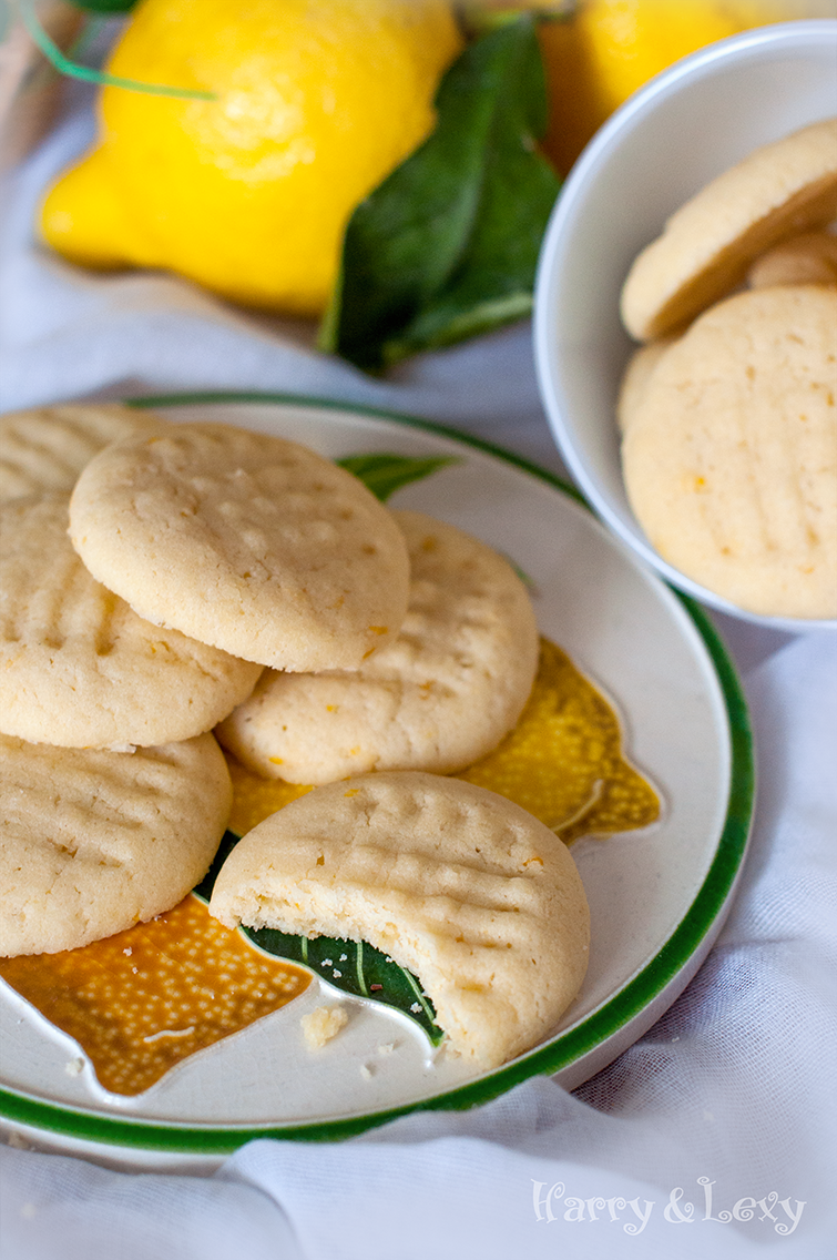 Easy Lemon Butter Cookies Recipe - Harry and Lexy's Workshop