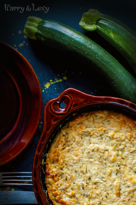 Courgettes and Cheese Gratin Recipe