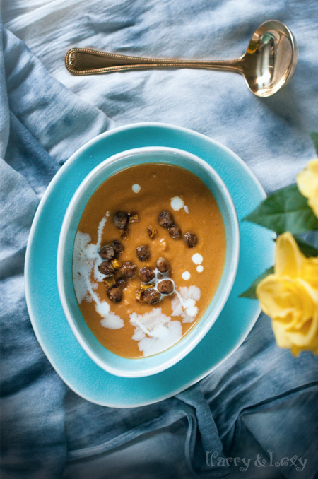 Carrot and Chickpea Soup