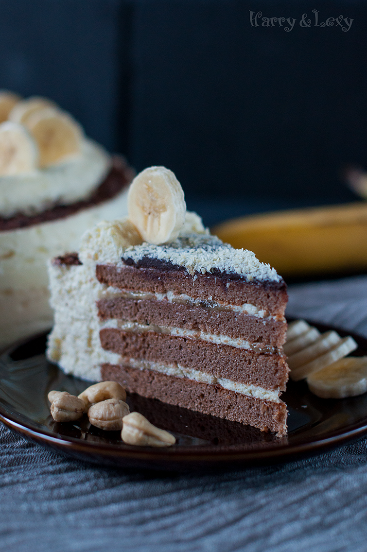 Chocolate Banana Layer Cake Recipe - Harry & Lexy's Workshop