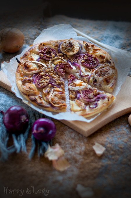 Flammkuchen with Goat Cheese and Figs